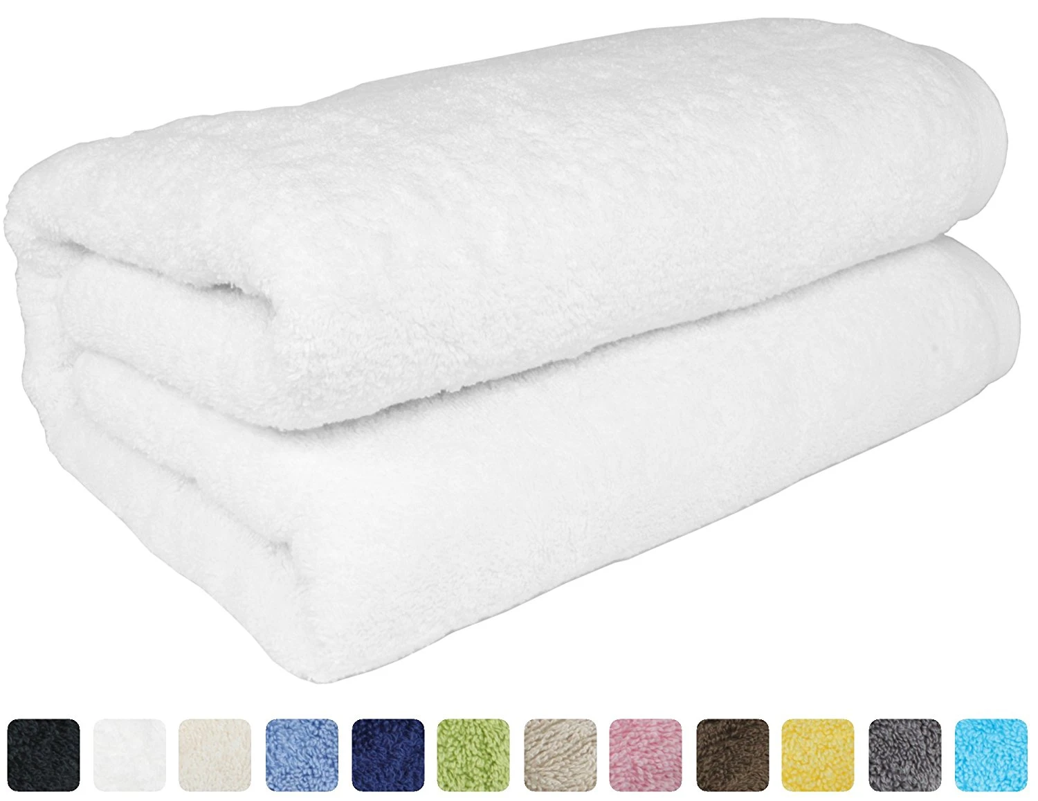 Amazon direct white colour hotel 100% cotton 400g 500g 550g 600g bath towel