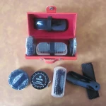 Amazon Homend Shoe Care Kit Travel Shoes Shine Brush Polish Kit  PU Leather Sleek Elegant Case