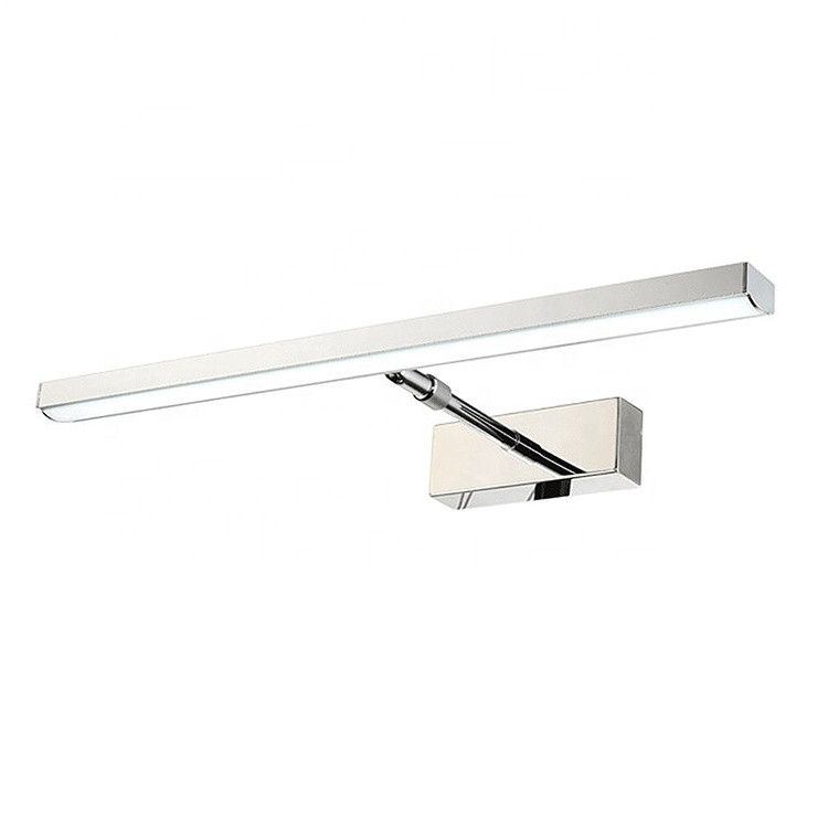 Amazon Hot Sale Adjustable LED Stainless Steel Mirror Wall Light Lamp for Bathroom Vanity Table