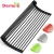 Import Amazon Hot Selling Durable Silicone Covered Stainless Steel Dish Vegetable Drying Rack Multipurpose Dish Silicone Drainer Rack from China