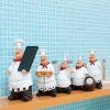 American country retro resin chef figure home restaurant bar cafe fashion decoration