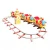 Import Amusement park equipment 4 seats battery operated toy train ,cartoon railway electric train for sale from China