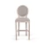 Import Anji Kaseihomeland Rubber Wood Round Back Counter Bar Stool High Chair from China