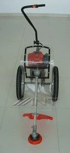 ANT35 petrol hedge trimmer on wheels