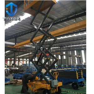 Anti-explosion Hydraulic Mobile Scissors Lifting table