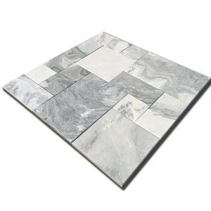anti slip grey marble tiles outdoor paver