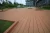 Import Anti-UV woos plastic composite decking board for garden decoration from China