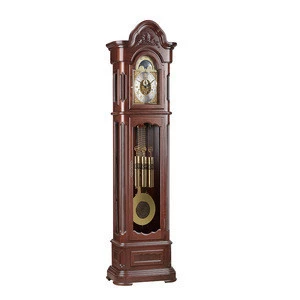 Antique Wood Floor clocks Ambila Grandfather Clock With German Mechanical Movement