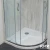 Import Artificial marble black stone shower trays from China