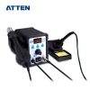 ATTEN AT8586 110V 220V 240V High quality digital economic 2 in 1 hot air soldering rework station