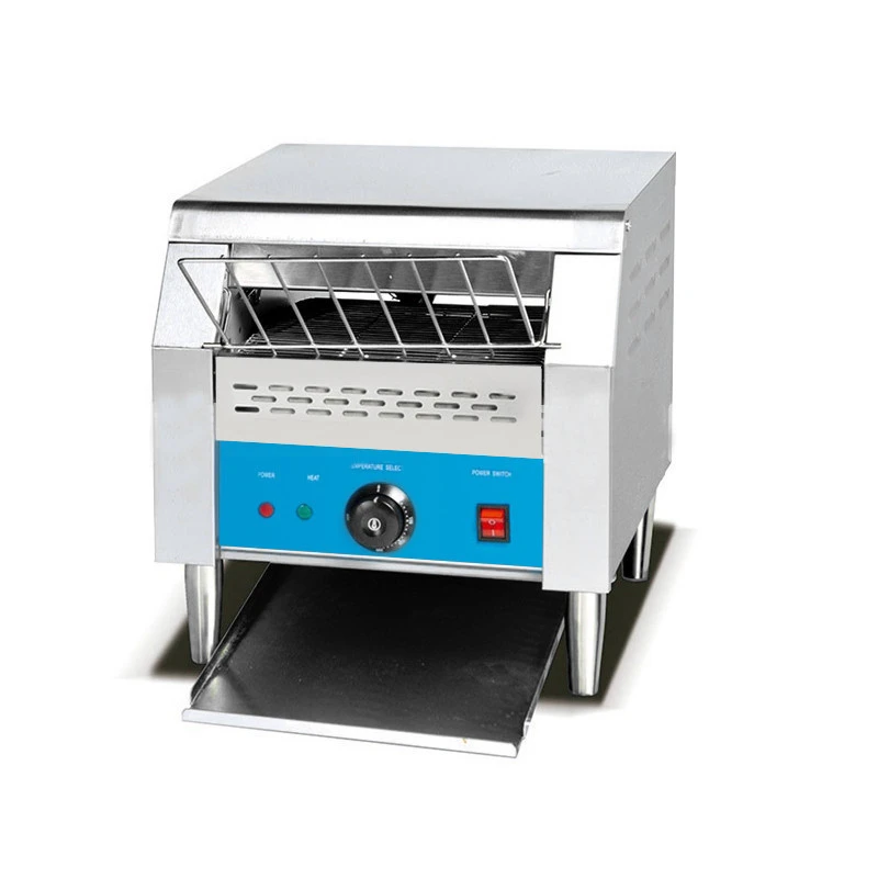 automatic bread toaster with cover / Commercial flat electrical conveyor toaster