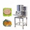 Automatic hamburger patty forming frying machine for fast food restaurant