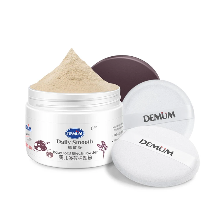Baby OEM brand powder with natural derived cornstarch for baby skin care