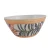 Import Bamboo Fiber Collection Newly designed orange flower patterned melamine tableware set from China