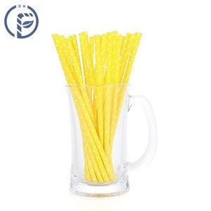 Bar Accessories Type and Decoration Drinking Paper Straws
