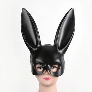 Bar Nightclub Halloween Makeup Party Bunny Ears Mask Rabbit Mask