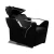 Import Barber shop furniture beauty station cheap black white spa shampoo sink hair salon wash basin and chair from China