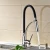 Import Beishuang all-direction black hose kitchen faucet single handle kitchen sink tap from China