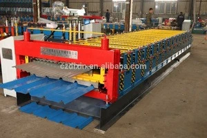 Best quality 2014 new design for color steel/PPGI/galvanized/zinc/aluminium sheet wall roof glazed tile forming making machine