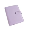 Best Seller A5 A6 PU Leather Binders With Loose Leaf 6 Ring Binder Planner Business Notebook Cover Spiral Budget Binder