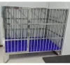 Best sellers size-1400*950*1100 large stainless steel dog cage with wheels
