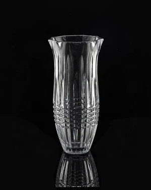 Best selling high quality lead free crystal glass vase for home decorations