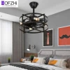 Best Selling Modern Design Low Noise Speed Adjustable Ceiling Fan Light Bedroom Home Indoor E26 Fan Lighting