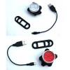 Bicycle Seatpost  Accessories  Tail Light Cycling Safety Warning USB Charge LED Bike Light