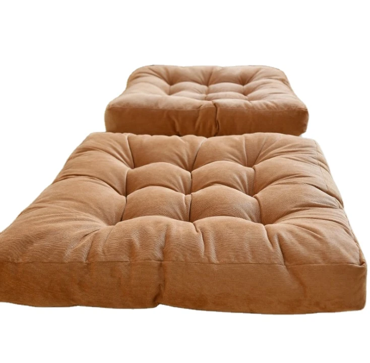 Big size floor yoga and play round and square rest pallet pillows