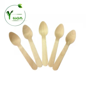 Biodegradable custom popsicle sticks,  birch wood ice cream spoons