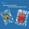 Biodegradable Custom Printed Plastic Pouch Clear Vacuum Heat Seal Retort Bag for Ready-to-eat Beef Food Packaging