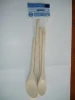 birch wood long handle spoon for cooking salad