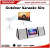 Bluetooth Karaoke Player with Wireless Microphone Built ,Supporting Movie