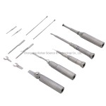 Bone Saw/Surgical Power Instrument for Bone Shaver Drill Bur for Hand Foot Finger Cutter Single-Use Consumable Disposable Medical Tool