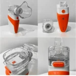 Breathing Portable Mesh Nebulizer Medical Atomizer Mini Size USB Cable Rechargeable