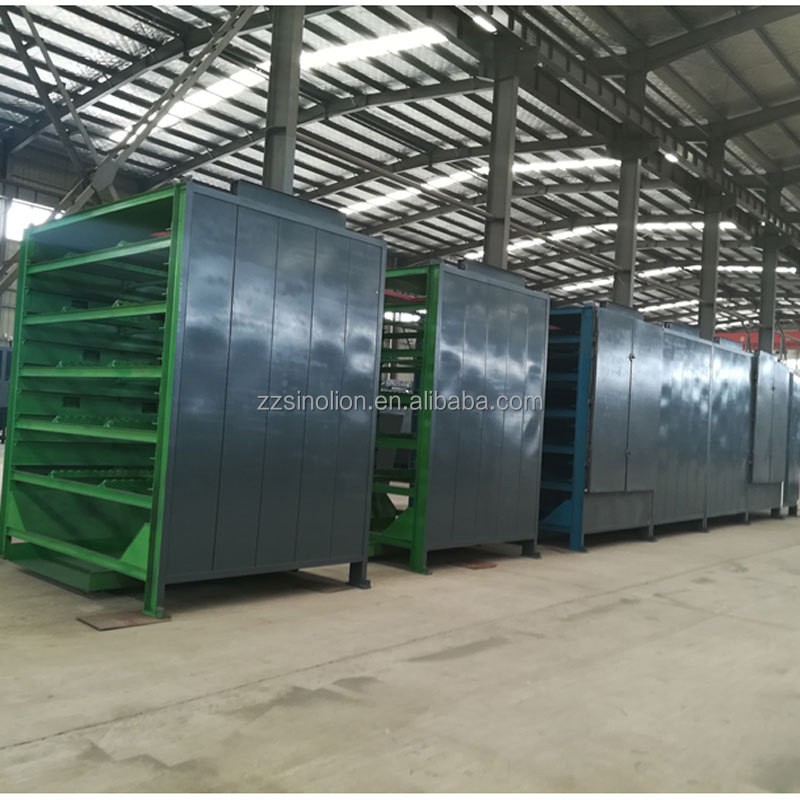 Briquette dryer industrial drying oven with 4 layers 6 layers platform