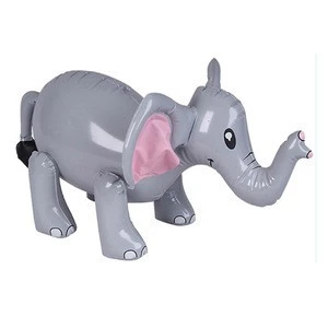 BSCI factory Inflatable elephant toy, PVC advertising inflatable elephant