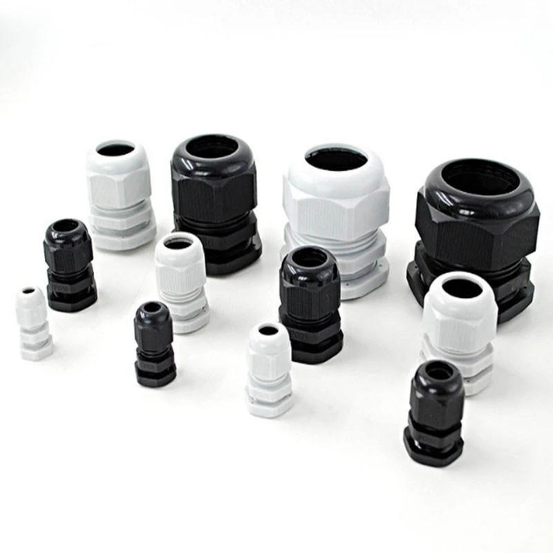Cable Gland Waterproof PG9 PG16 IP68 PG11 PG7 Seal PG13.5 Nylon Plastic with Gasket Connector