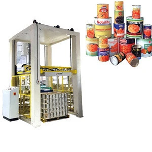 Canned  luncheon meat olive chili pepper strawberry pickle automatic pallet machine Palletizer de-palletizer