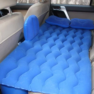 Car Air Bed Inflatable Mattress for Camping Travel Inflatable Sleeping Pad with Pillow Outdoor Inflatable Camping Mat