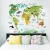 Import Cartoon wall sticker colourful world map wall stickers decal removable cartoon animation wall stickers for kids room home decor from China