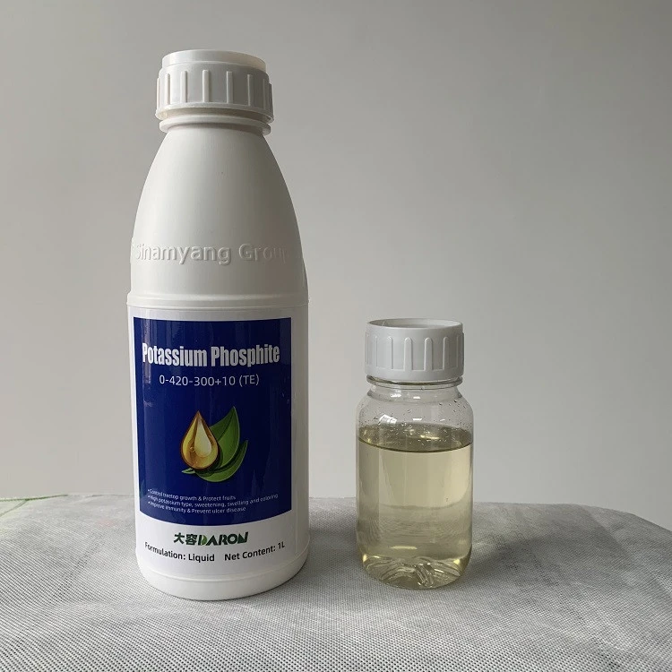 CAS 13492-26-7 Disease-resistant Liquid potassium phosphite fertilizer