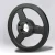 Import casting iron lighten bore dynamo pulley from China