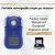CE ATEX Portable rechargeable hydrogen chloride measure meter HCL gas alarm detector