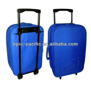 Cheap EVA 600D Luggage Bags Promotion Gift Luggage Suitcase Bag