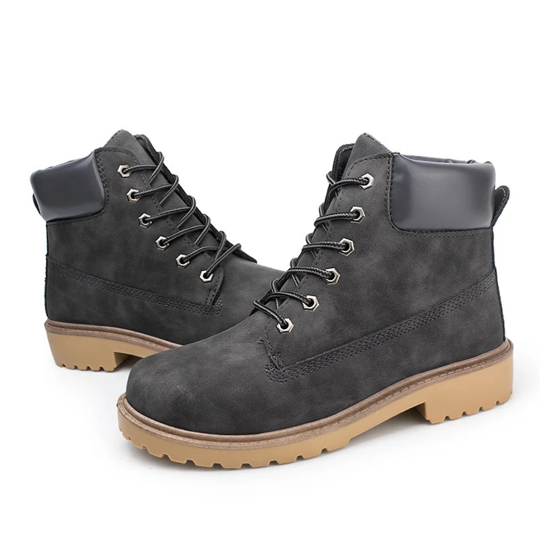 Cheap Price Bulk Shoes Men Leather Ankle Work Boots Durable Comfortable Made In China Wenzhou