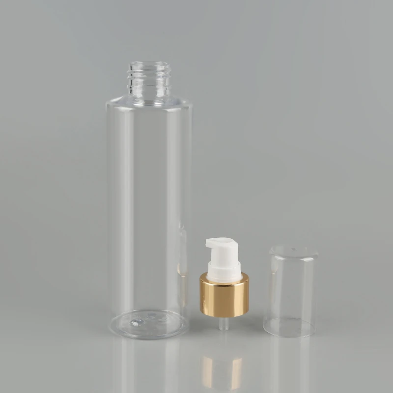 Cheap price cosmetics packaging bottle with pump