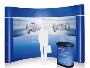 Cheap price custom printed portable equipment pop up trade show display booth stand for exhibition