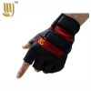 Cheap price outdoor sports gloves half finger leather motorbike racing gloves
