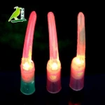 cheap small plastic light-up nails helloween zombies nails toy